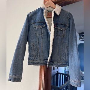 Levi Strauss Fleece Lined Jean Jacket